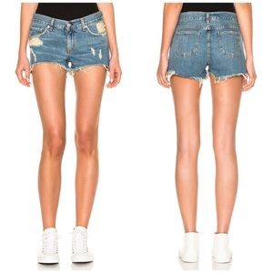 NWT Rag & Bone Winnie Cutoff Denim Shorts